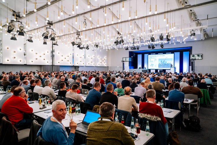 Large International Trade Show with Diverse Program