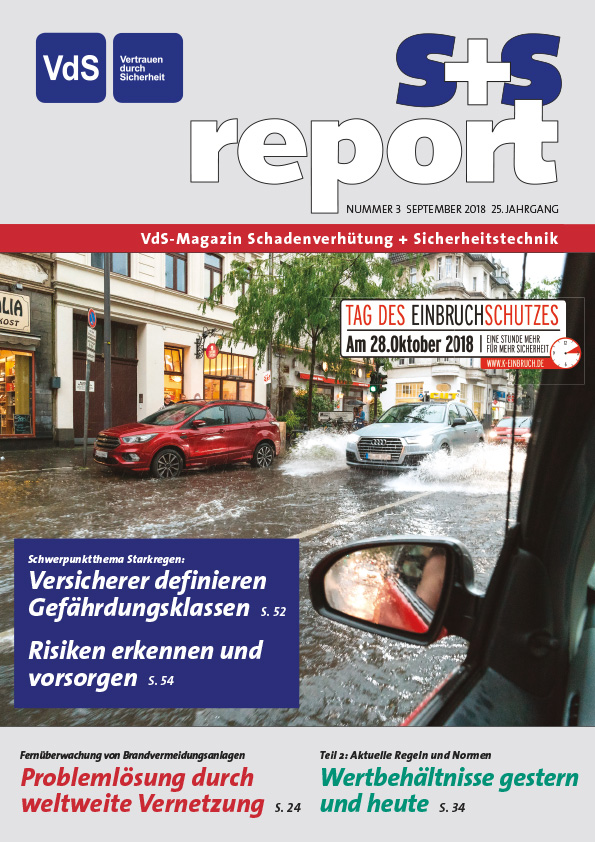 s+s report – Das VdS-Fachmagazin