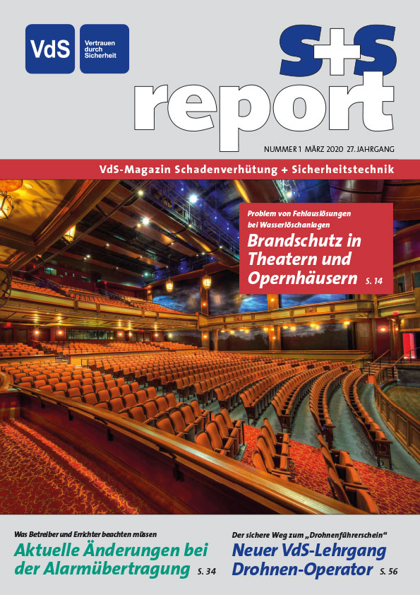s+s report – Das VdS-Fachmagazin